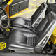 In this shot you can see the back seats. Looks...tight.
Nice floor mats.